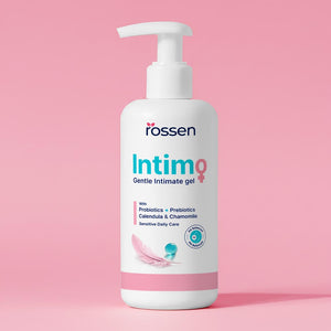 Sanftes Intimpflege - Gel mit Prä - und Postbiotika | Rossen Kosmetik
