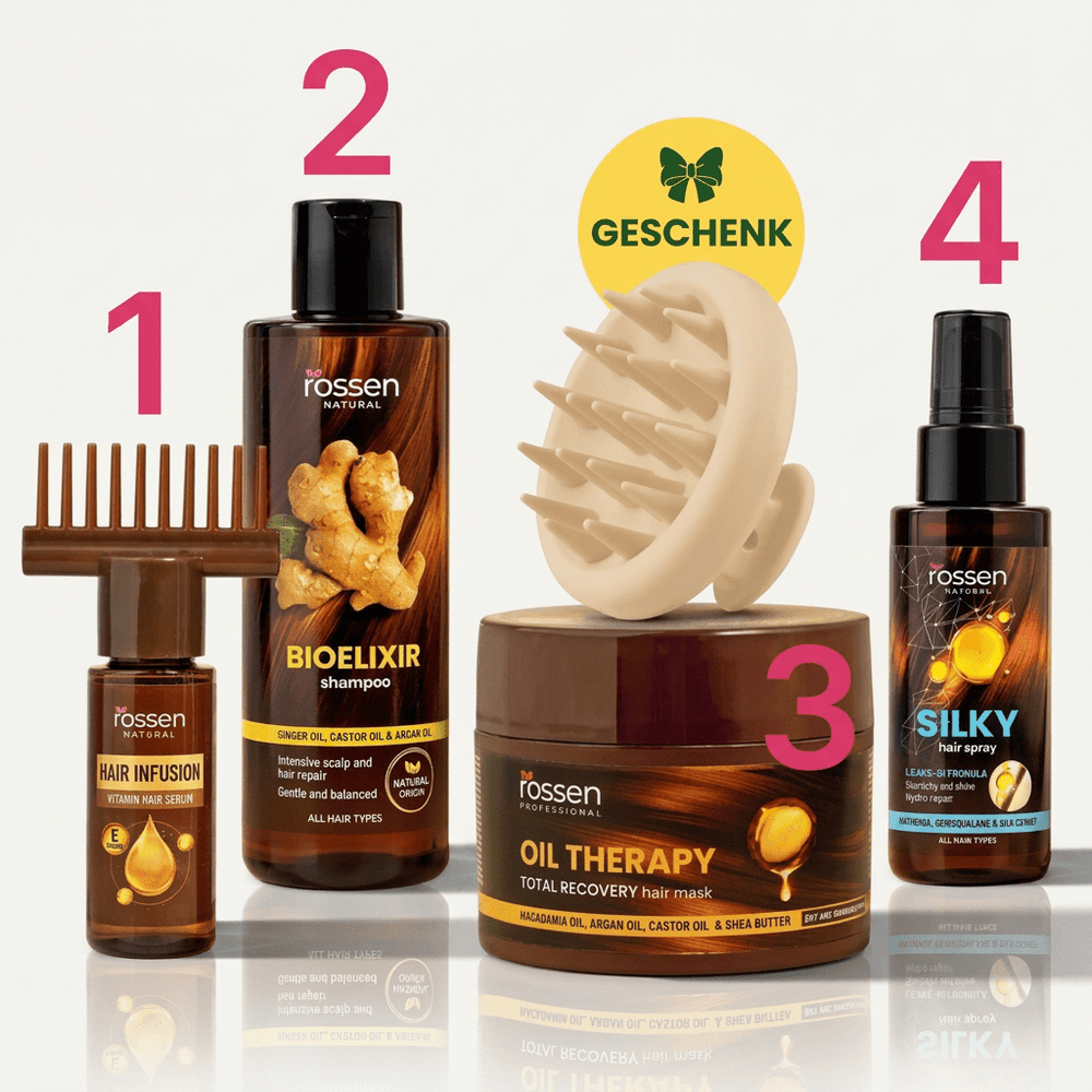 schnelles Wachstum und Regeneration von geschädigtem Haar | Rossen Kosmetik