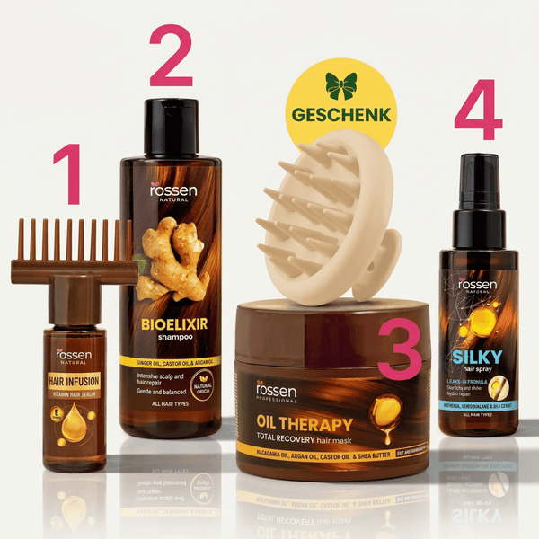 schnelles Wachstum und Regeneration von geschädigtem Haar | Rossen Kosmetik