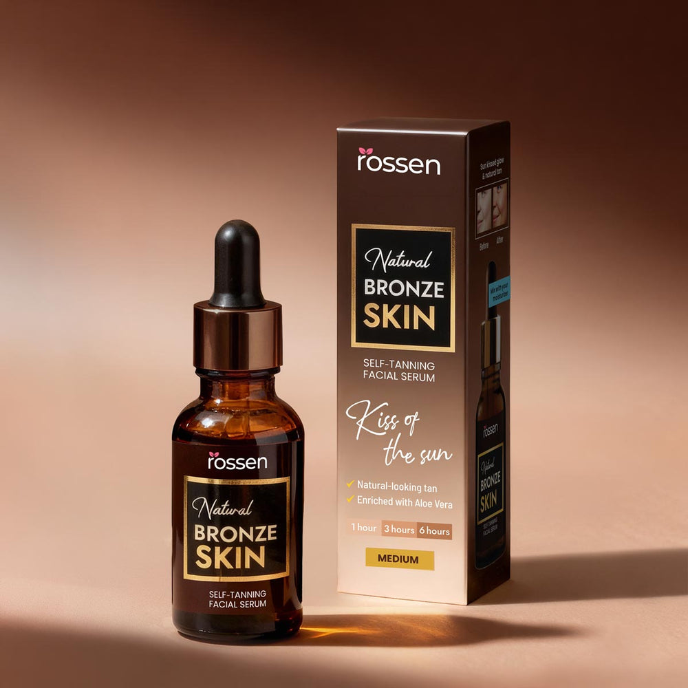 Selbstbräunungsserum für das Gesicht – Natürlicher Glow ohne Sonne | Rossen Kosmetik