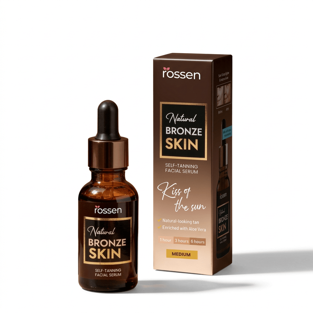 Selbstbräunungsserum für das Gesicht – Natürlicher Glow ohne Sonne | Rossen Kosmetik