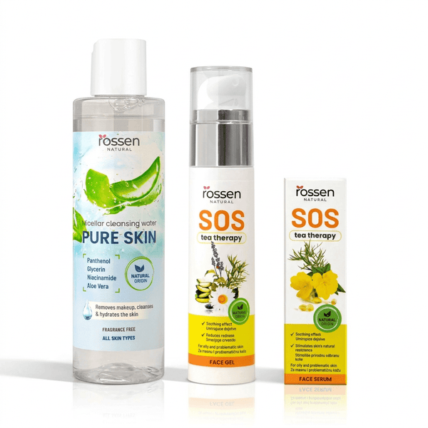 SOS Set gegen Akne – Natürlich & Effektiv | Rossen Kosmetik