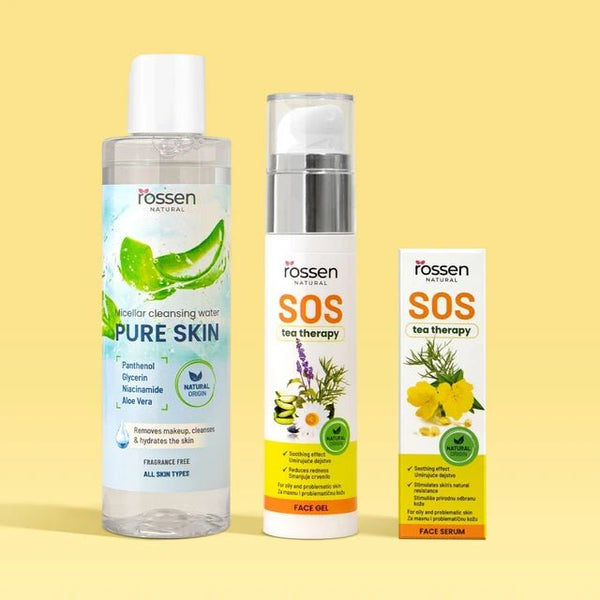 SOS Set gegen Akne – Natürlich & Effektiv | Rossen Kosmetik
