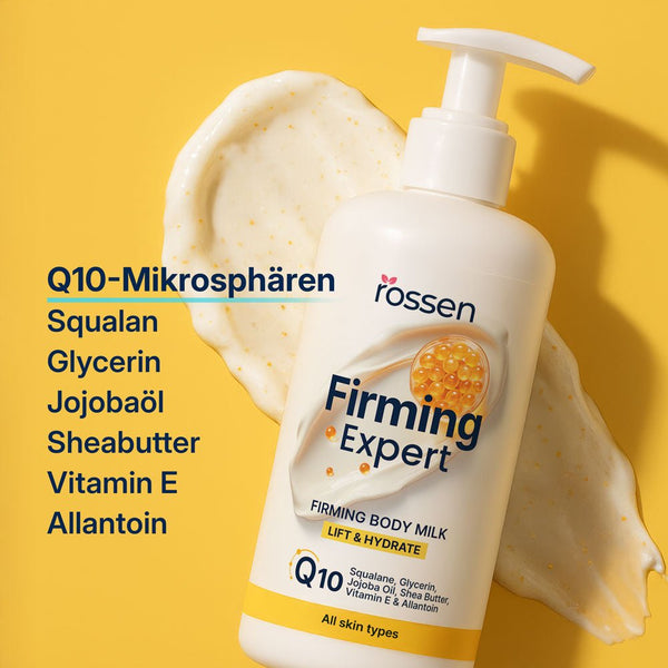 Straffende Expert Körpermilch mit Q10 – 250 ml | Rossen Kosmetik