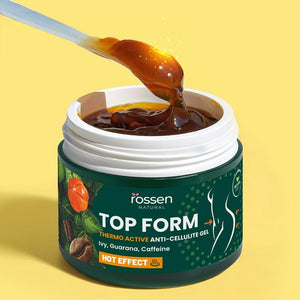 Thermo Anti - Cellulite Gel mit Efeu & Guarana – Wärme - Effekt gegen Cellulite | Rossen Kosmetik