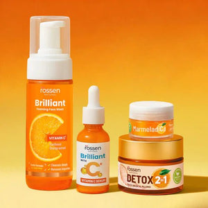 Vitamin C Set – Strahlende Haut, ebenmäßiger Teint & intensive Feuchtigkeitspflege | Rossen Kosmetik